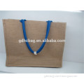 China Suppliers Promotional Wholesale Shopping Bag Jute Handle Tote Bag